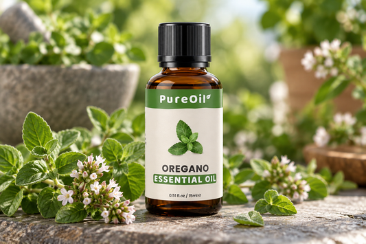 PureOil® Oregano etherische olie met verse oregano