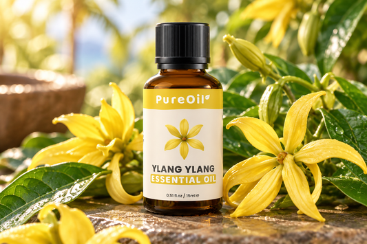 PureOil® Ylang Ylang etherische olie met ylang-ylangbloemen