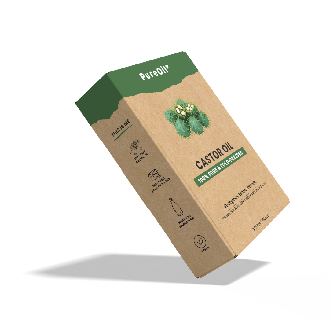 Castor Olie (100ML) - 100% Puur & Koudgeperst