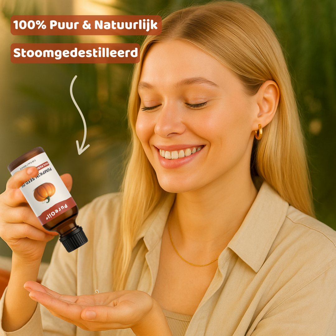 Pompoenpitolie (100ML) - 100% Puur & Koudgeperst