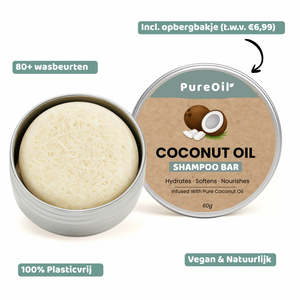 Kokos Shampoo Bar - 100% Natuurlijk