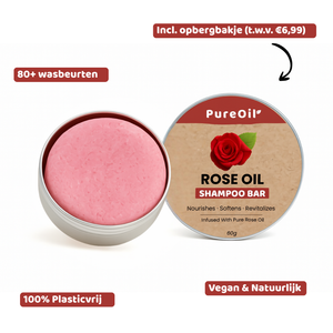 Rose Shampoo Bar - 100% Natuurlijk