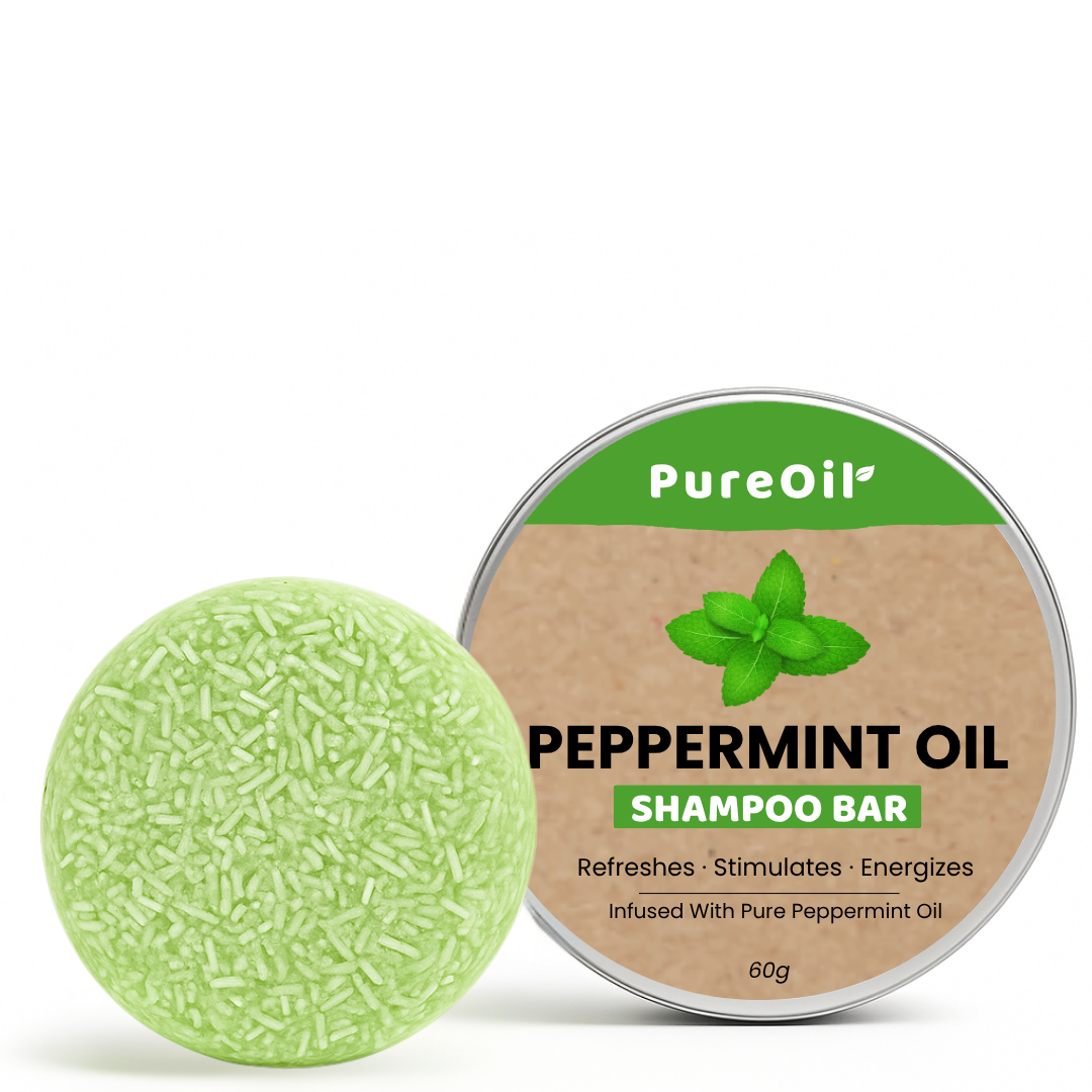 Pfefferminzöl-Shampoo-Bar