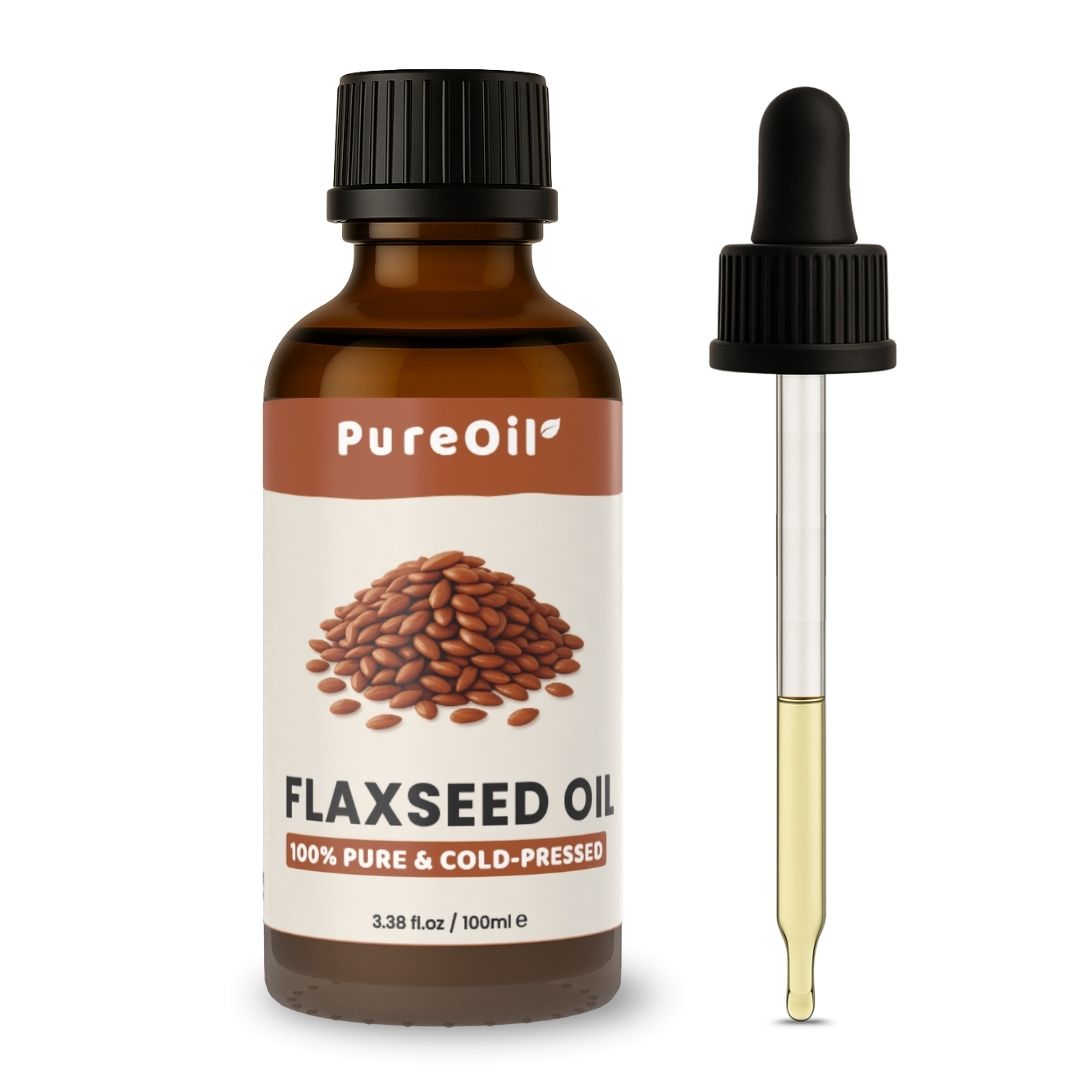 Lijnzaad Olie (100ML) – 100% Puur & Koudgeperst