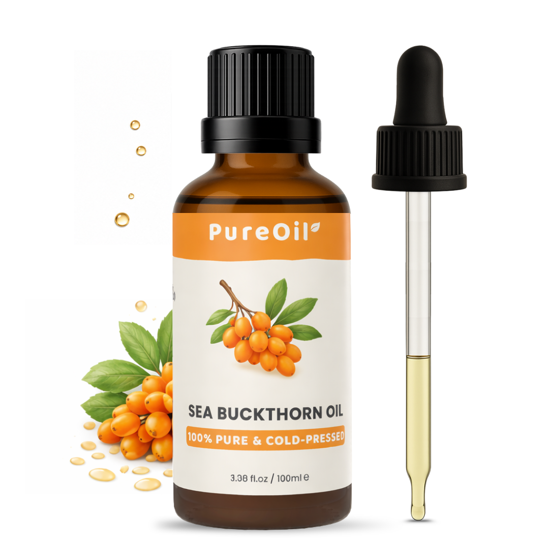 Sea Buckthorn Oil 100% Pure & Cold Pressed
