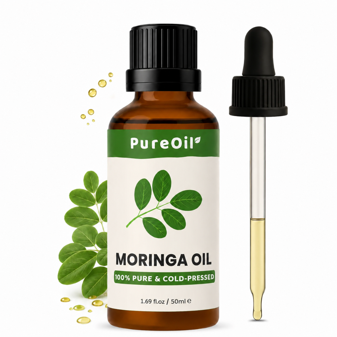 Moringa Olie (50ML) 100% Puur & Koudgeperst