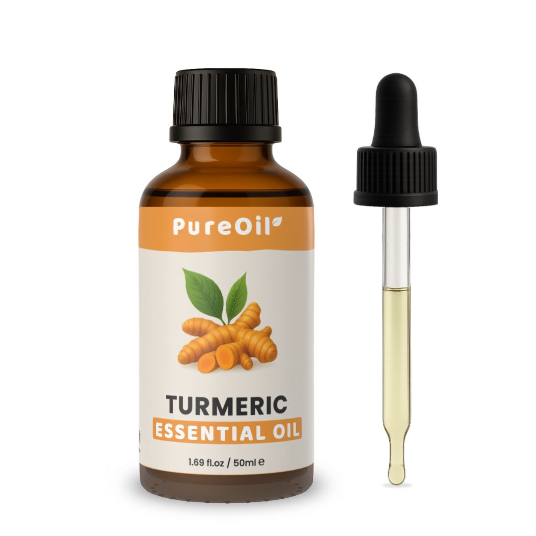Kurkuma Olie (30ML) 100% Puur & Stoomgedestilleerd