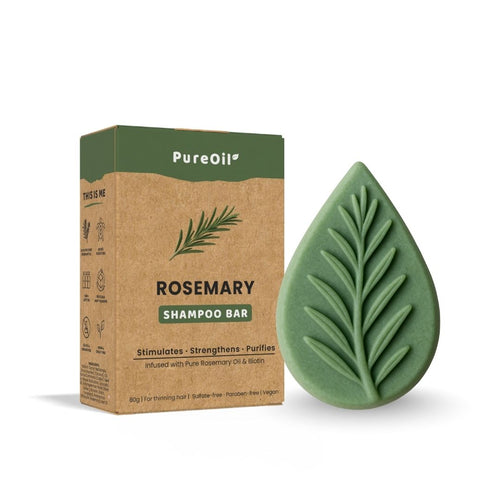 Rosmarin-Shampoo-Bar – 100 % natürlich – 80g