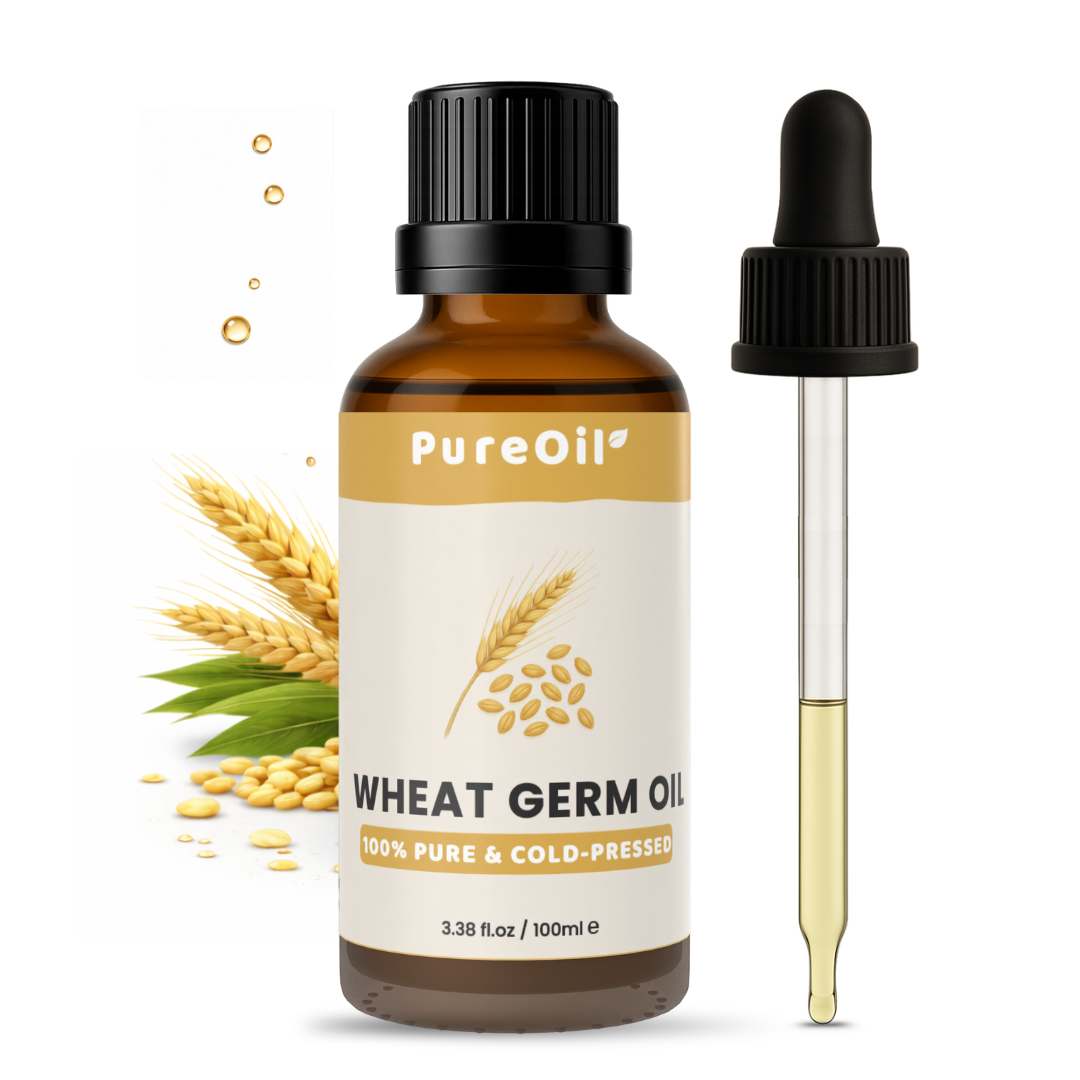 Wheat Germ Oil (100ML) – 100% Pure & Cold-Pressed