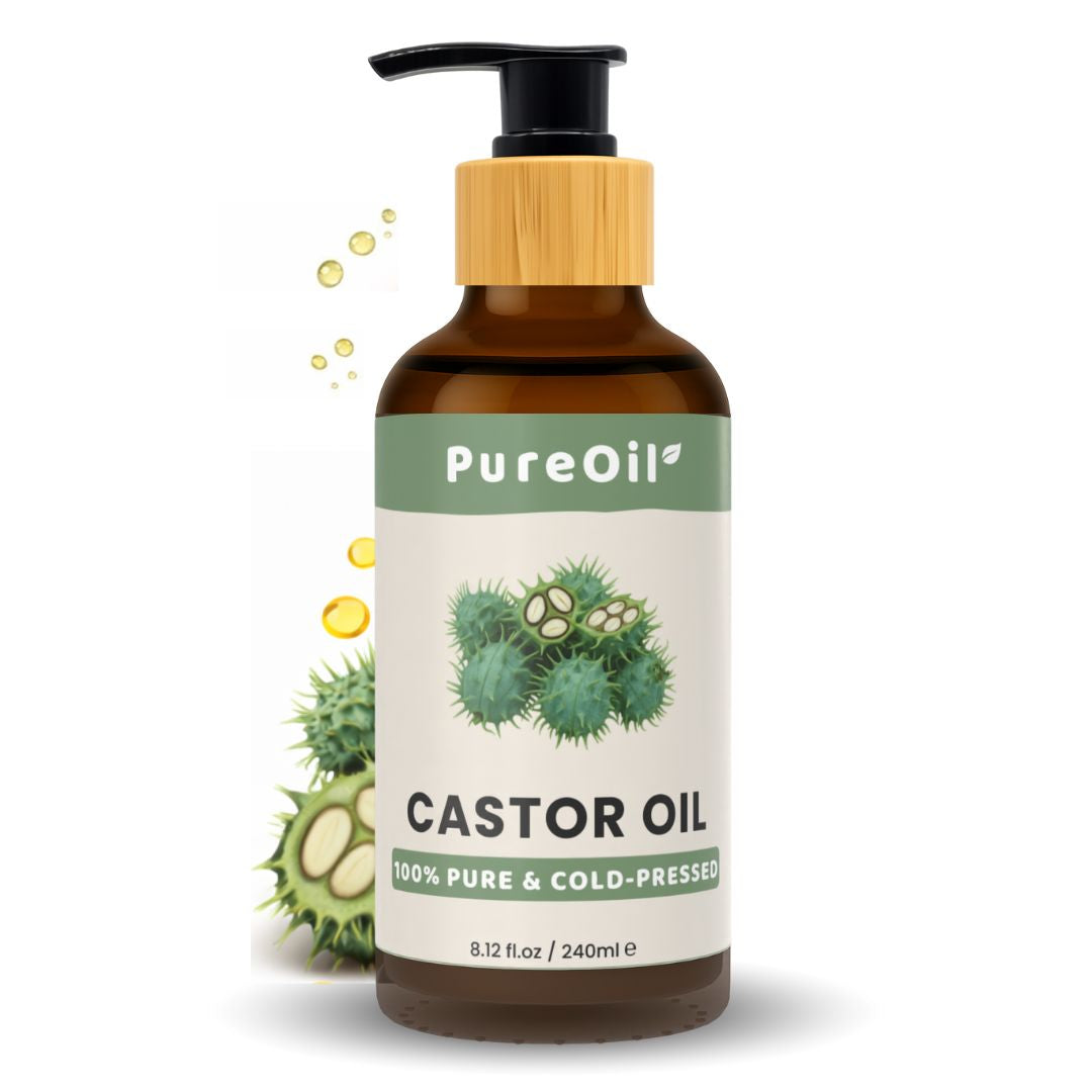Castor Olie (240ML) - 100% Puur & Koudgeperst