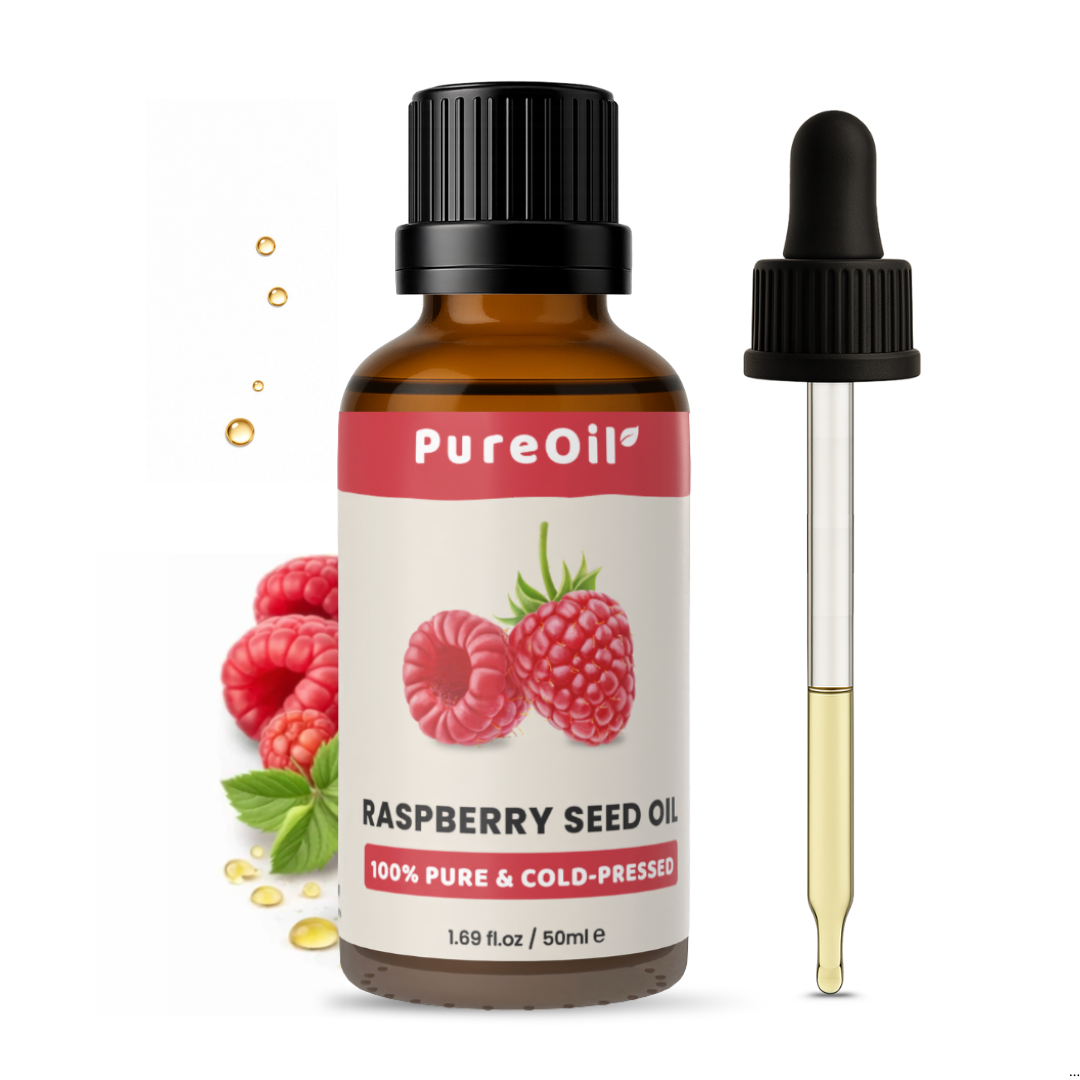 Raspberry Seed Oil (50ML) – 100% Pure & Cold-Pressed