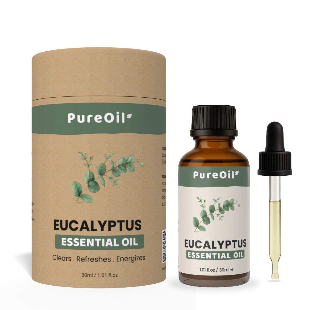 Eucalyptus Olie (30ML) 100% Puur & Stoomgedestilleerd