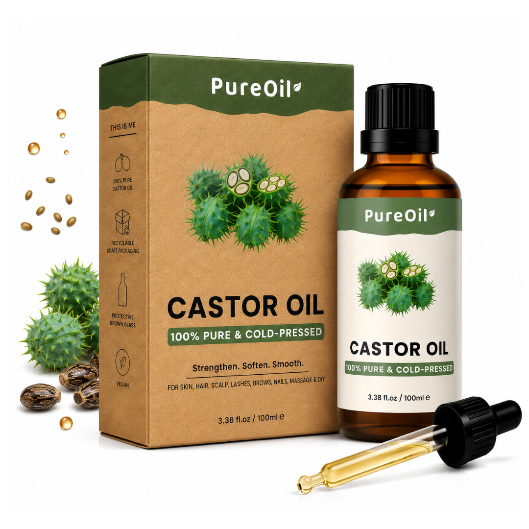 Castor Olie 100% Puur & Koudgeperst