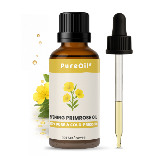 Teunisbloem Olie (100ML) - 100% Puur & Koudgeperst