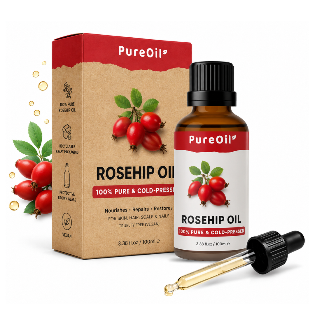 Rosehip Oil (100% Pure & Cold Pressed)