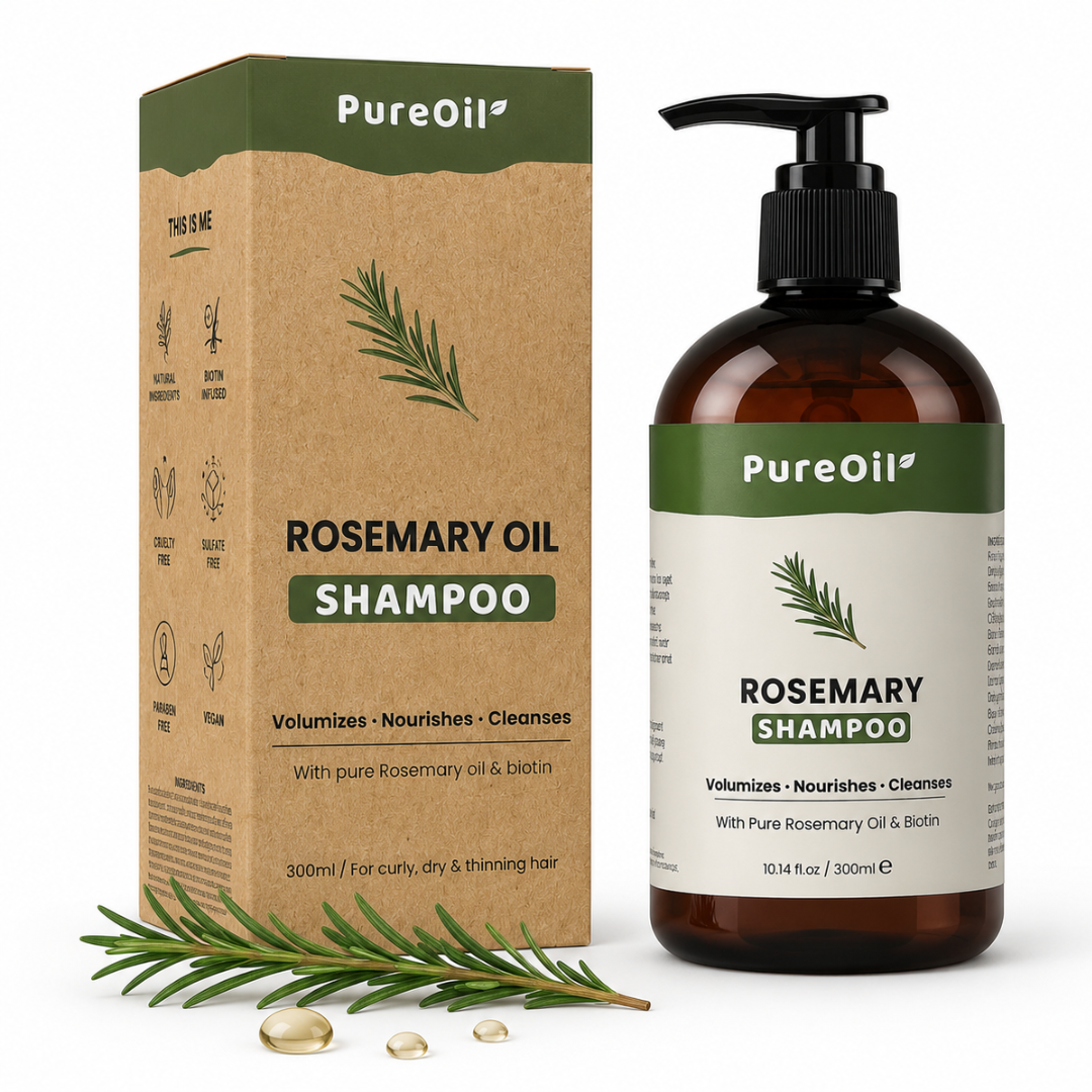 Rozemarijn Shampoo (300ML) - Met 100% Natuurlijk Ingrediënten