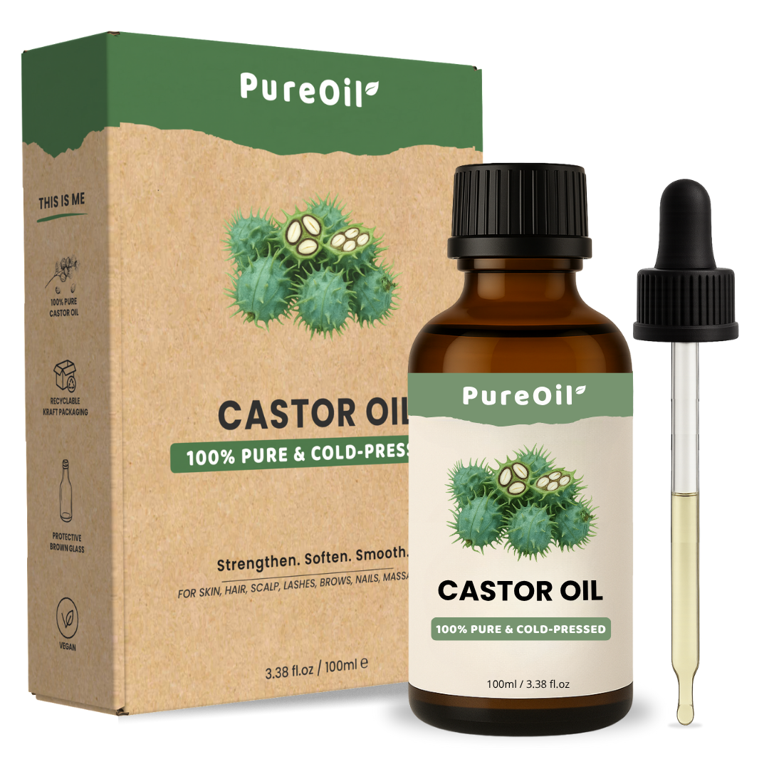 Castor Olie (100ML) - 100% Puur & Koudgeperst