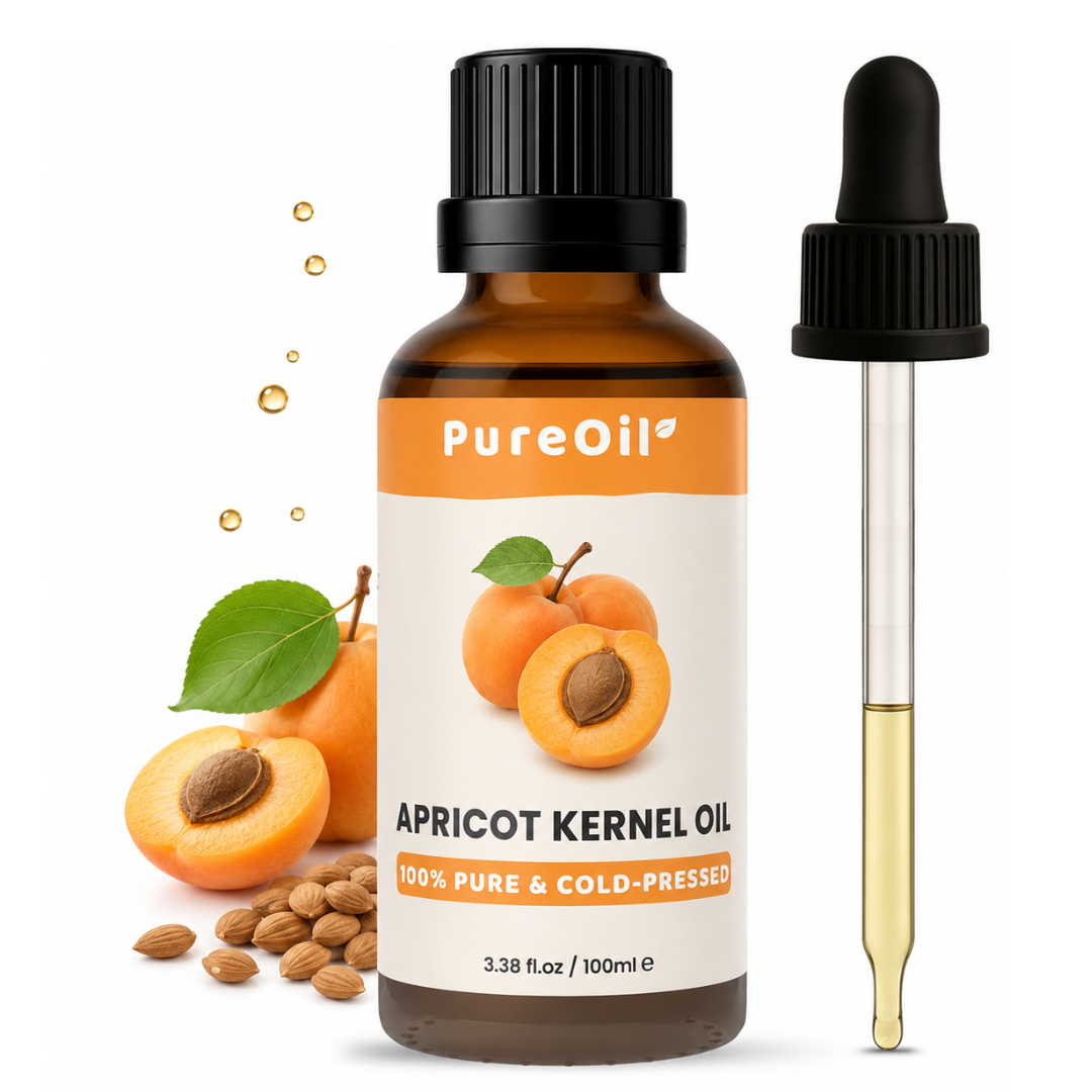 Apricot Kernel Oil (100ML) – 100% Pure & Cold-Pressed