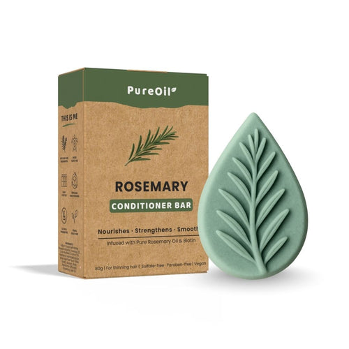 Après-shampooing Solide Romarin - 100% Naturel - 80g