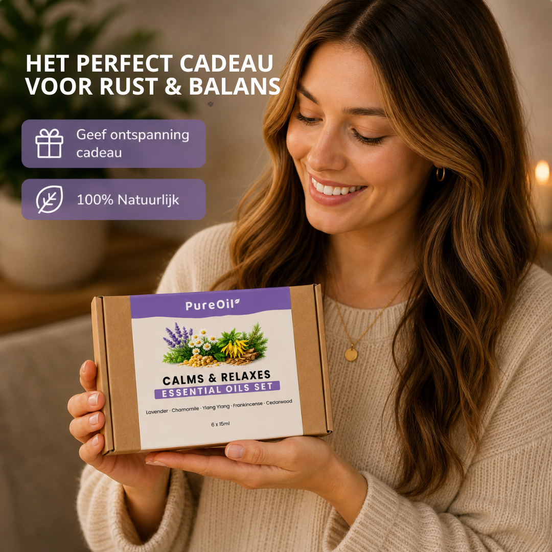 Etherische Oils set: Calms & relaxs