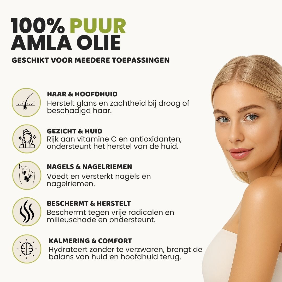 Amla olie (100ML) 100% Puur & Koudgeperst