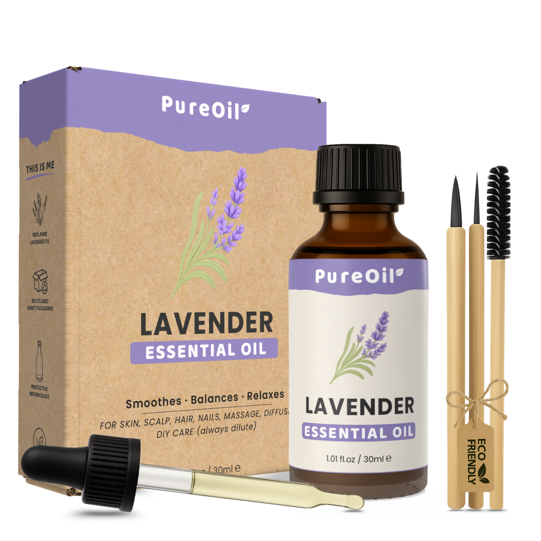 Lavendel Essentieel Olie (30ML) 100% Puur & Stoomgedestilleerd