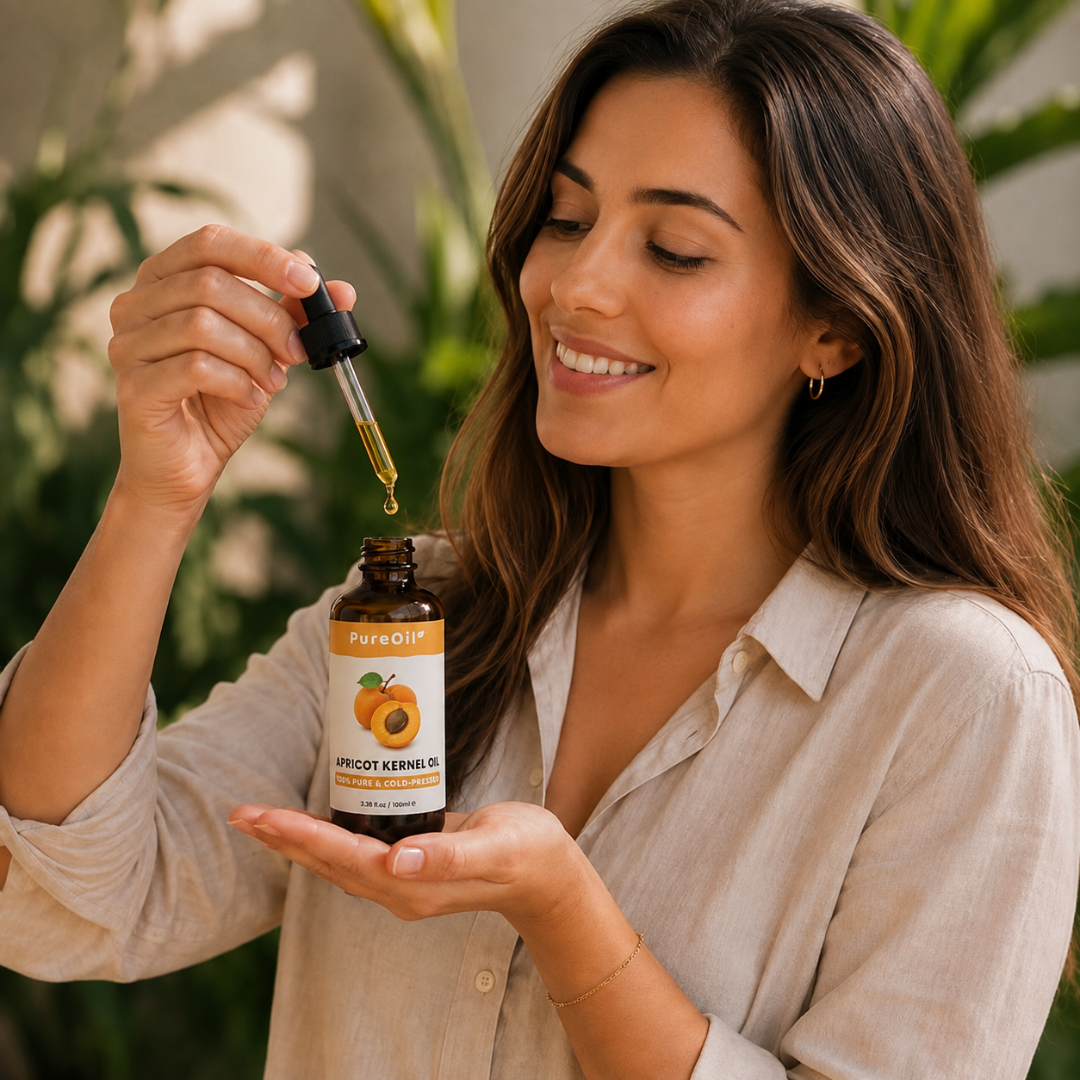 Apricot Kernel Oil (100ML) – 100% Pure & Cold-Pressed