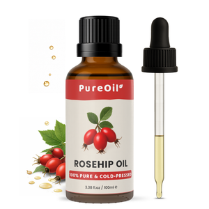 Huile de Rose Musquée (100% Pure & Pressée à Froid)
