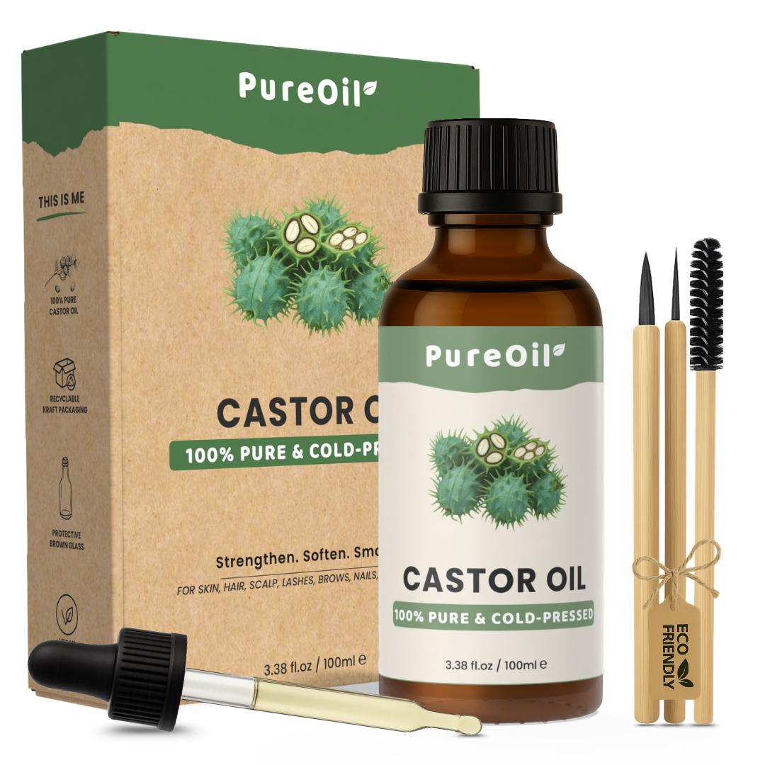 Castor Olie (100ML) - 100% Puur & Koudgeperst