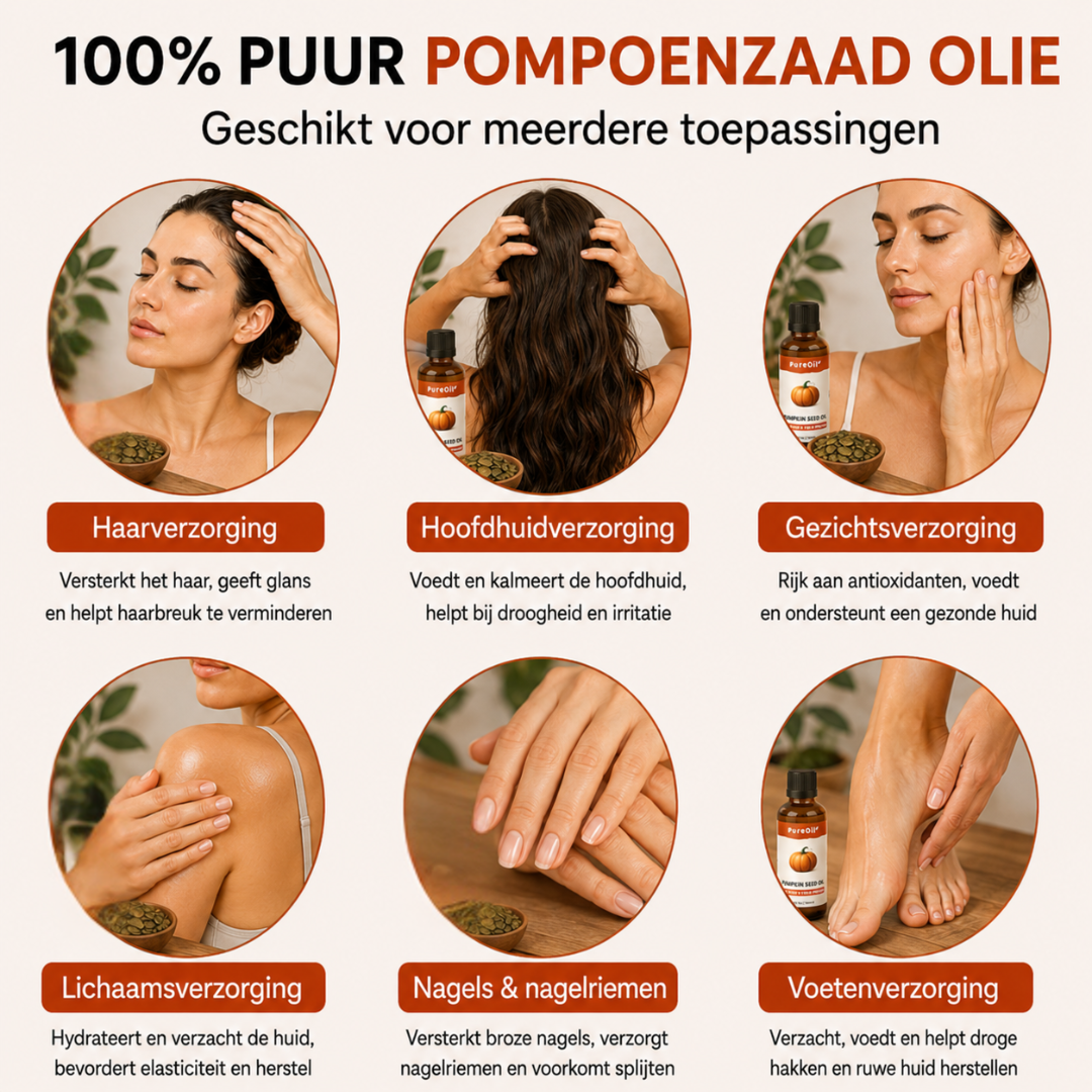 Pompoenpitolie - 100% Puur & Koudgeperst