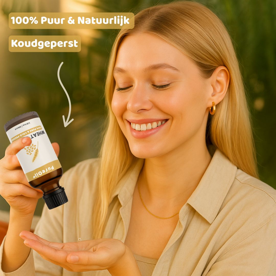 Tarwekiem Olie (100ML) – 100% Puur & Koudgeperst