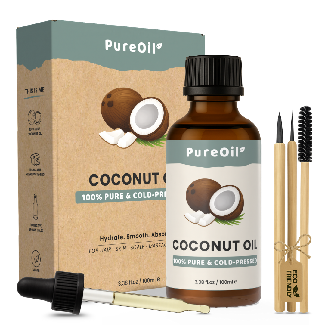 Kokos Olie (100ML) - 100% Puur & Koudgeperst