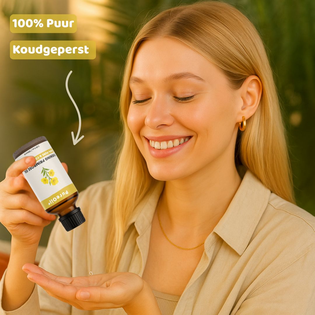 Teunisbloem Olie (100ML) - 100% Puur & Koudgeperst