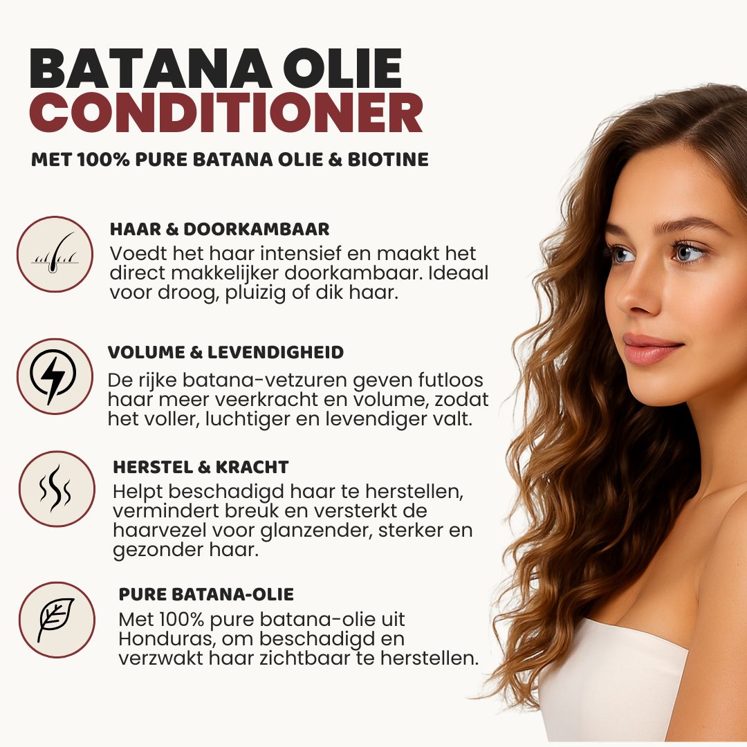 Batana Conditioner (300ML) - 100% Natuurlijk & Vegan
