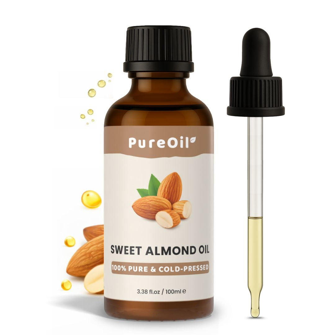 Zoete amandel olie (100ML) 100% Puur & Koudgeperst