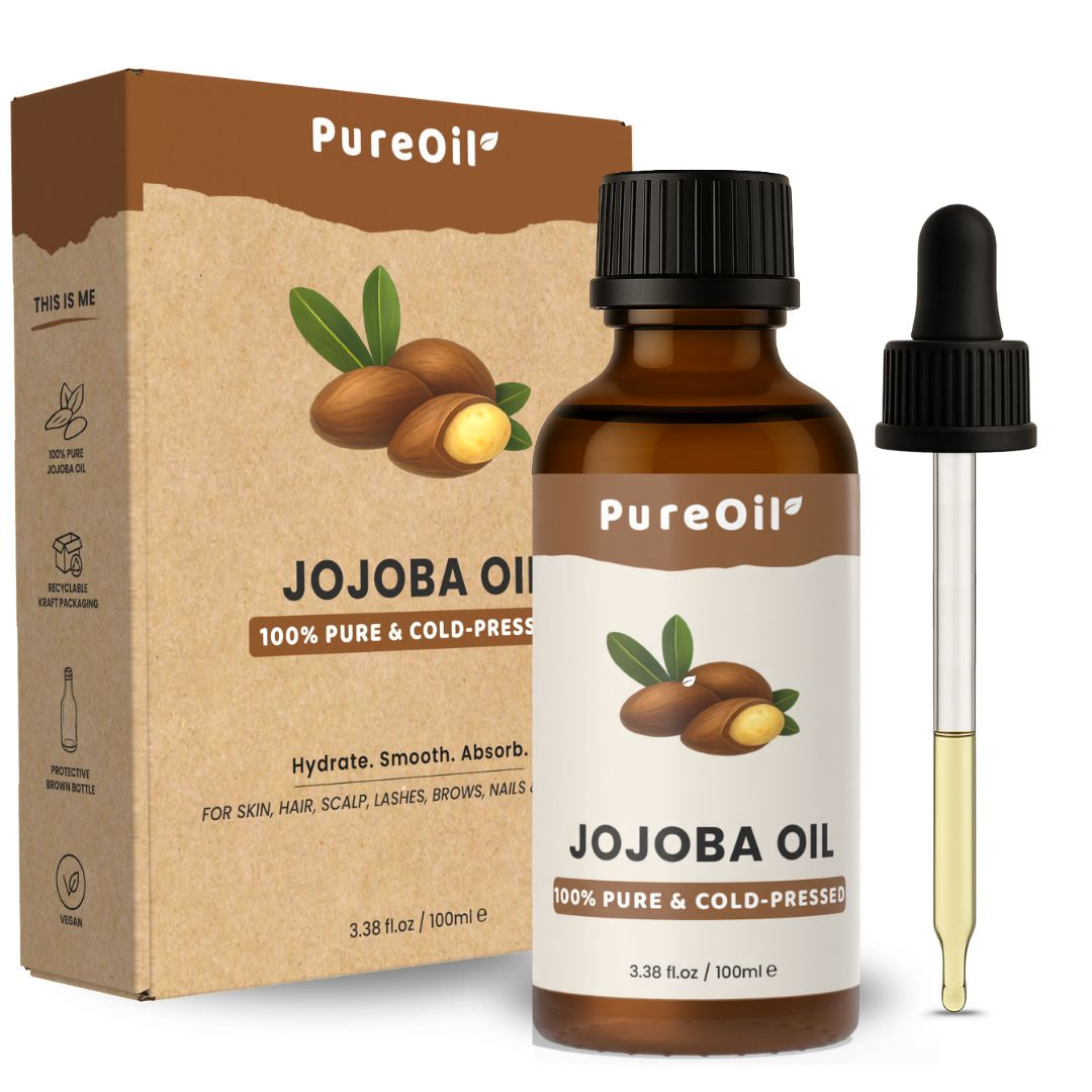 Jojoba Olie (100ML) 100% Puur & Koudgeperst