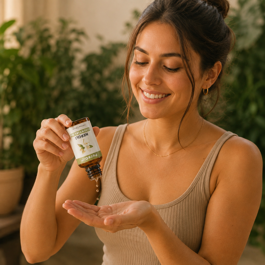 Huile Essentielle de Néroli 100% Pure & Distillée à la Vapeur