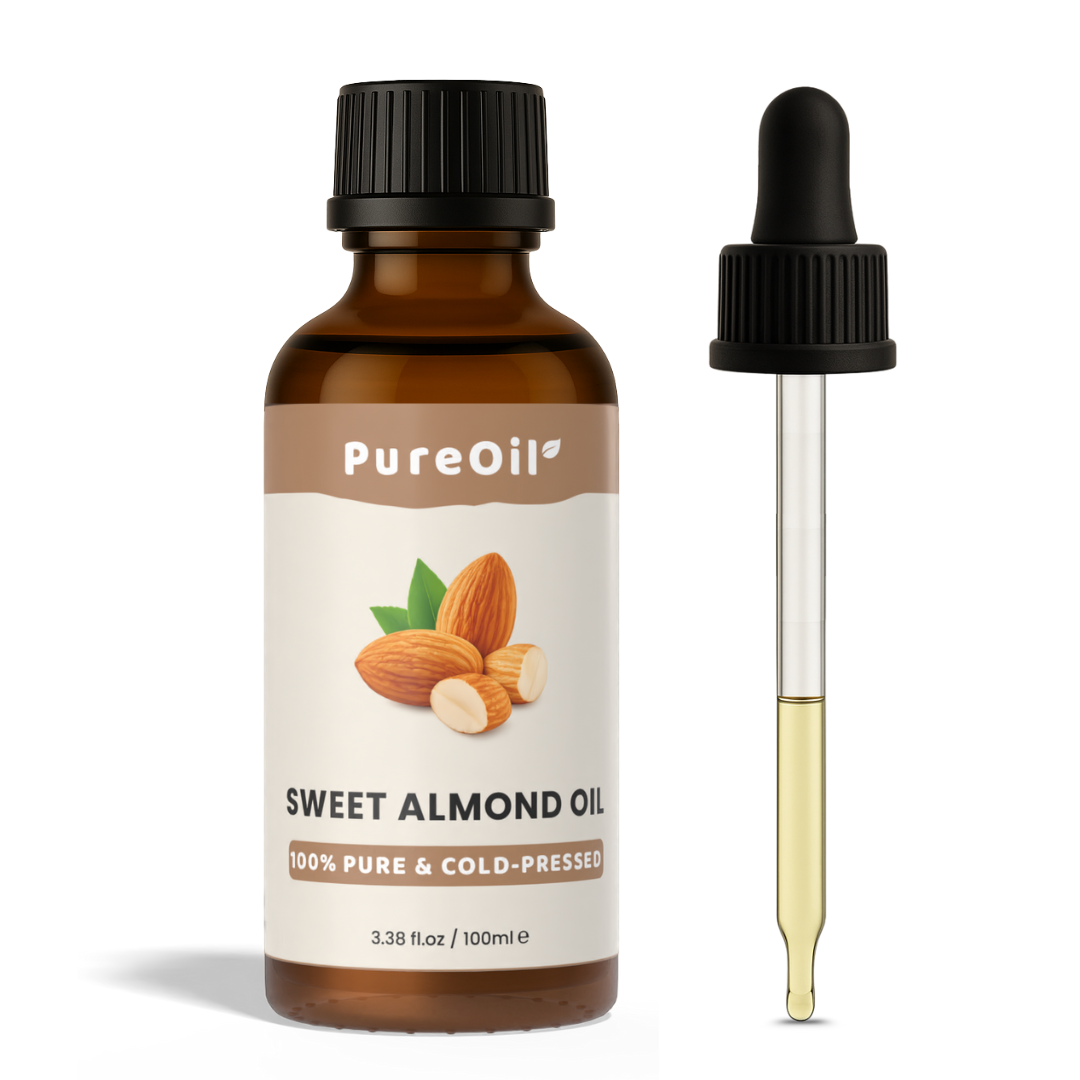 Zoete amandel olie (100ML) 100% Puur & Koudgeperst