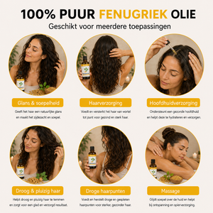 Fenugreek Oil (100ML) 100% Pure & Cold-Pressed