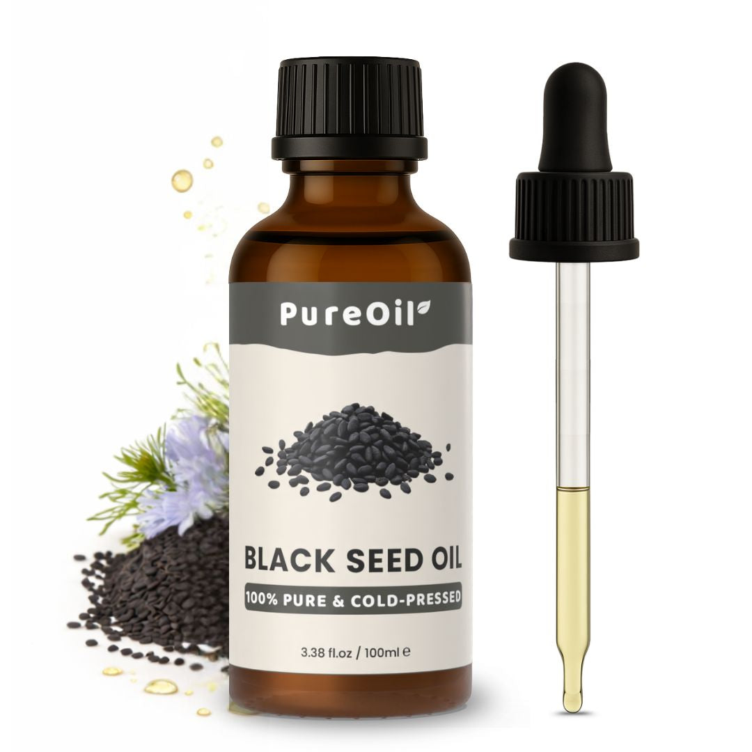 Zwarte Zaad Olie (100ML) 100% Puur & Koudgeperst