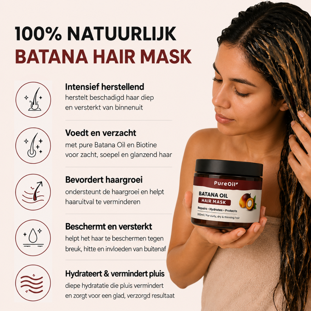 Batana Masker (300ML) - 100% Natuurlijk & Vegan