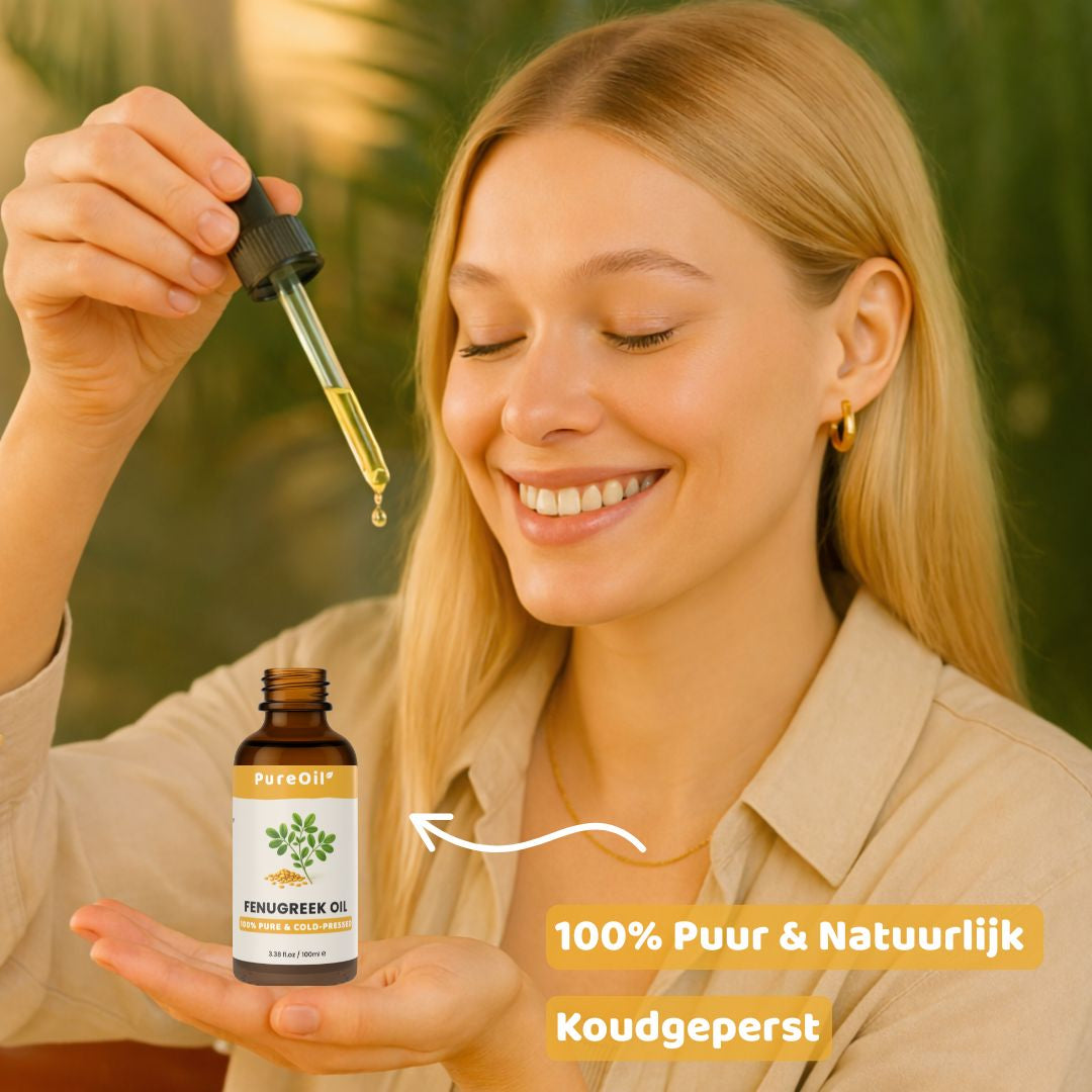 Fenegriek Oil (100ML) 100% Puur & Koudgeperst