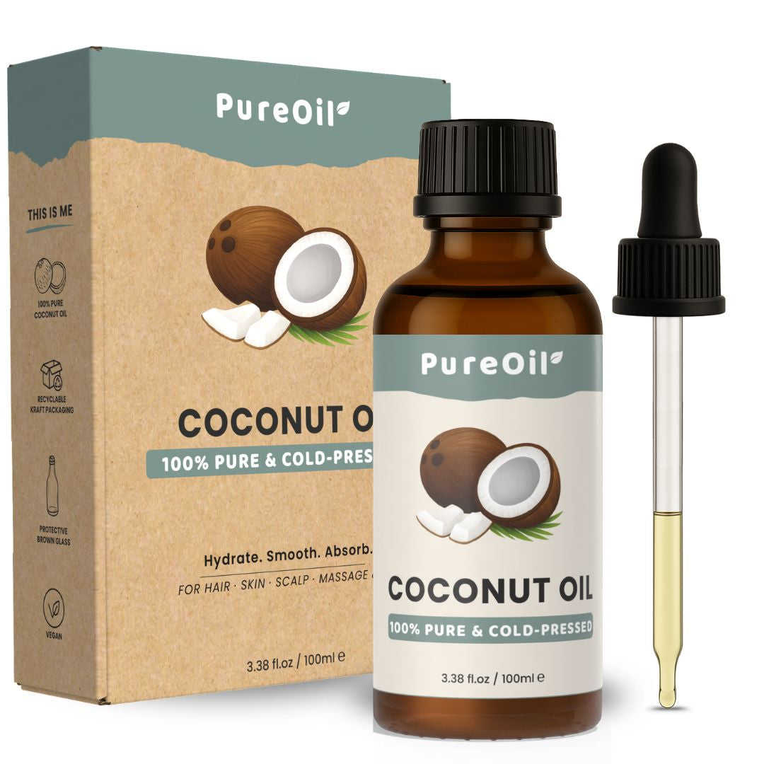 Kokos Olie (100ML) - 100% Puur & Koudgeperst