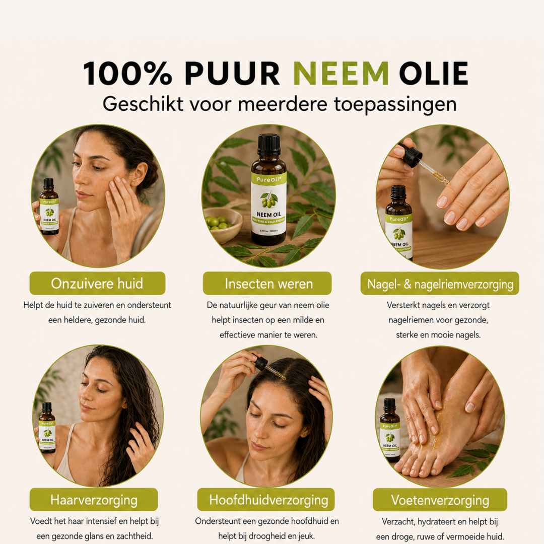 Neem Oil (100ML) – 100% Pure & Cold-Pressed