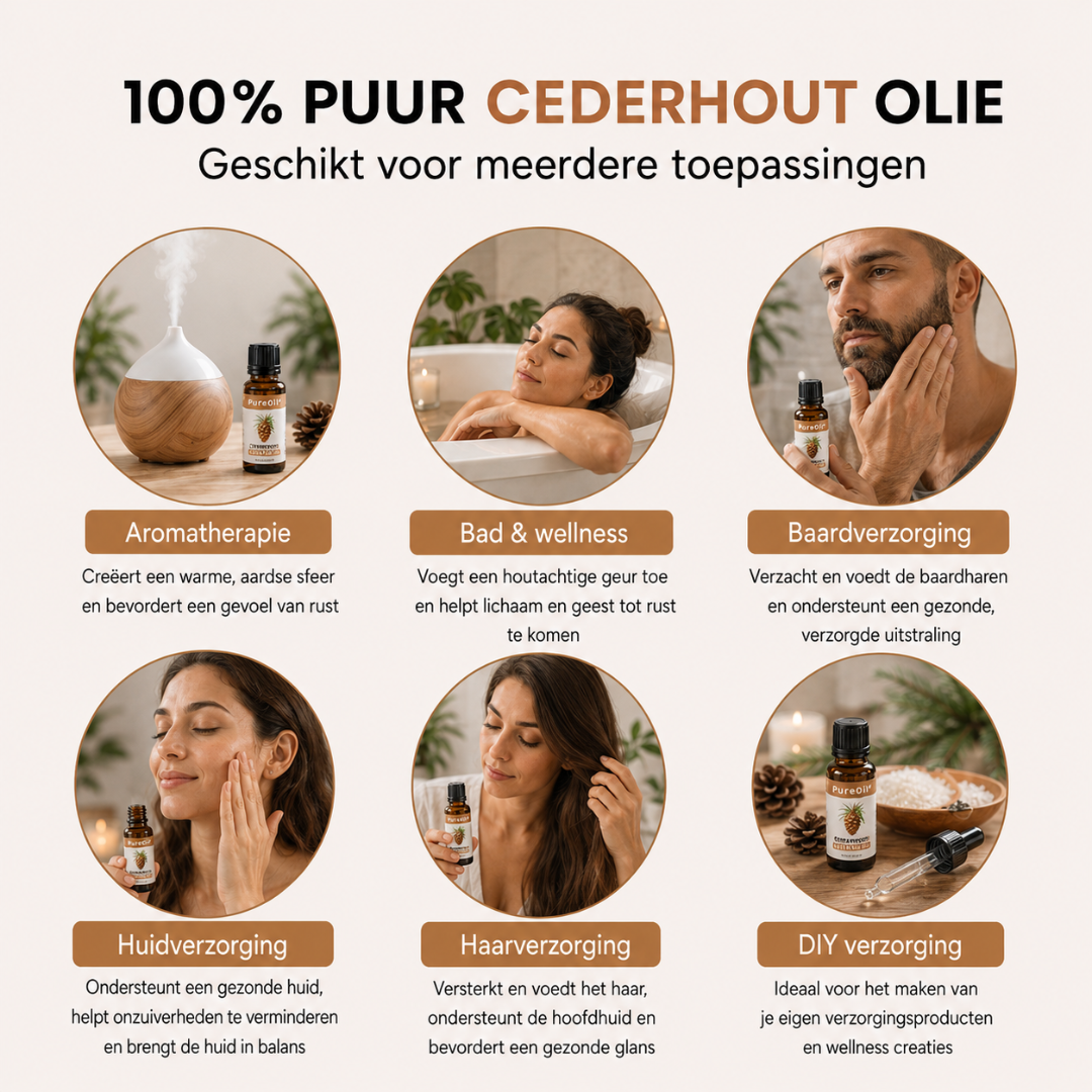 Cederhout Etherische Olie