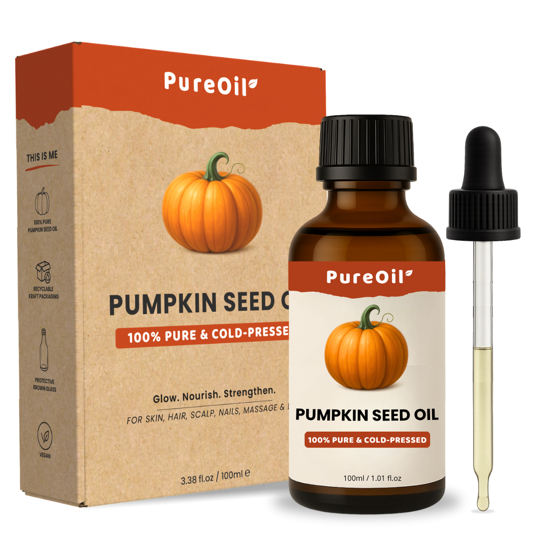 Pompoen Zaad Olie (100ML) - 100% Puur & Koudgeperst