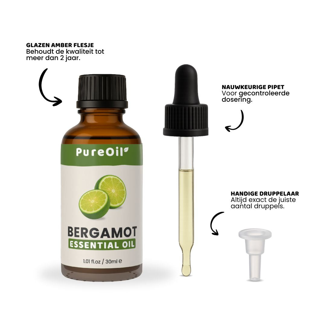 Bergamot Olie (30ML) 100% Puur & Stoomgedestilleerd