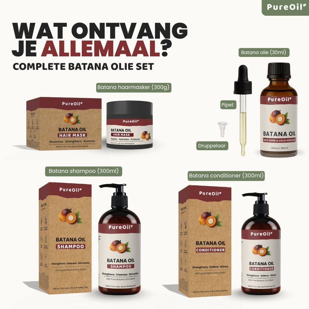 Batana Olie - Intensief Herstel & Groei Set