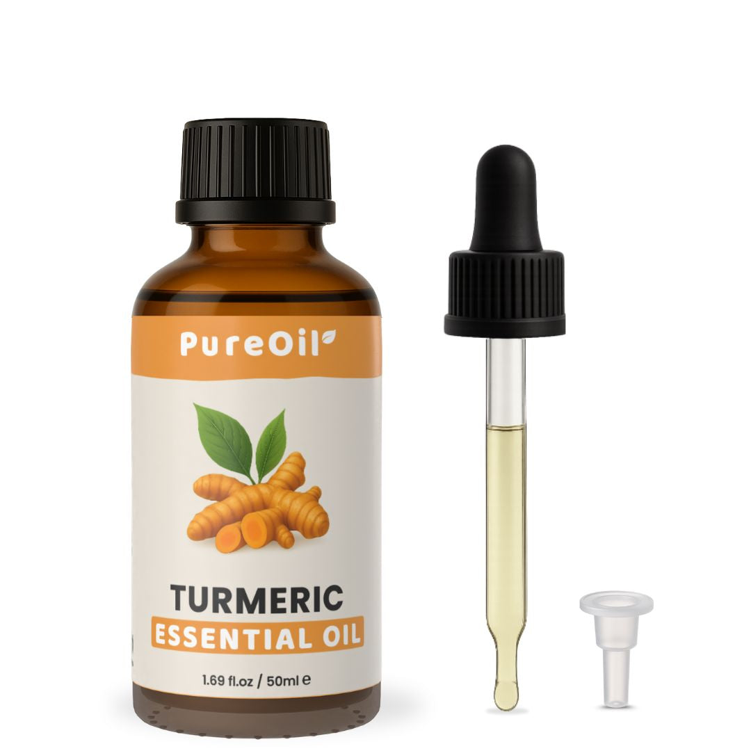 Kurkuma Olie (50ML) 100% Puur & Stoomgedestilleerd