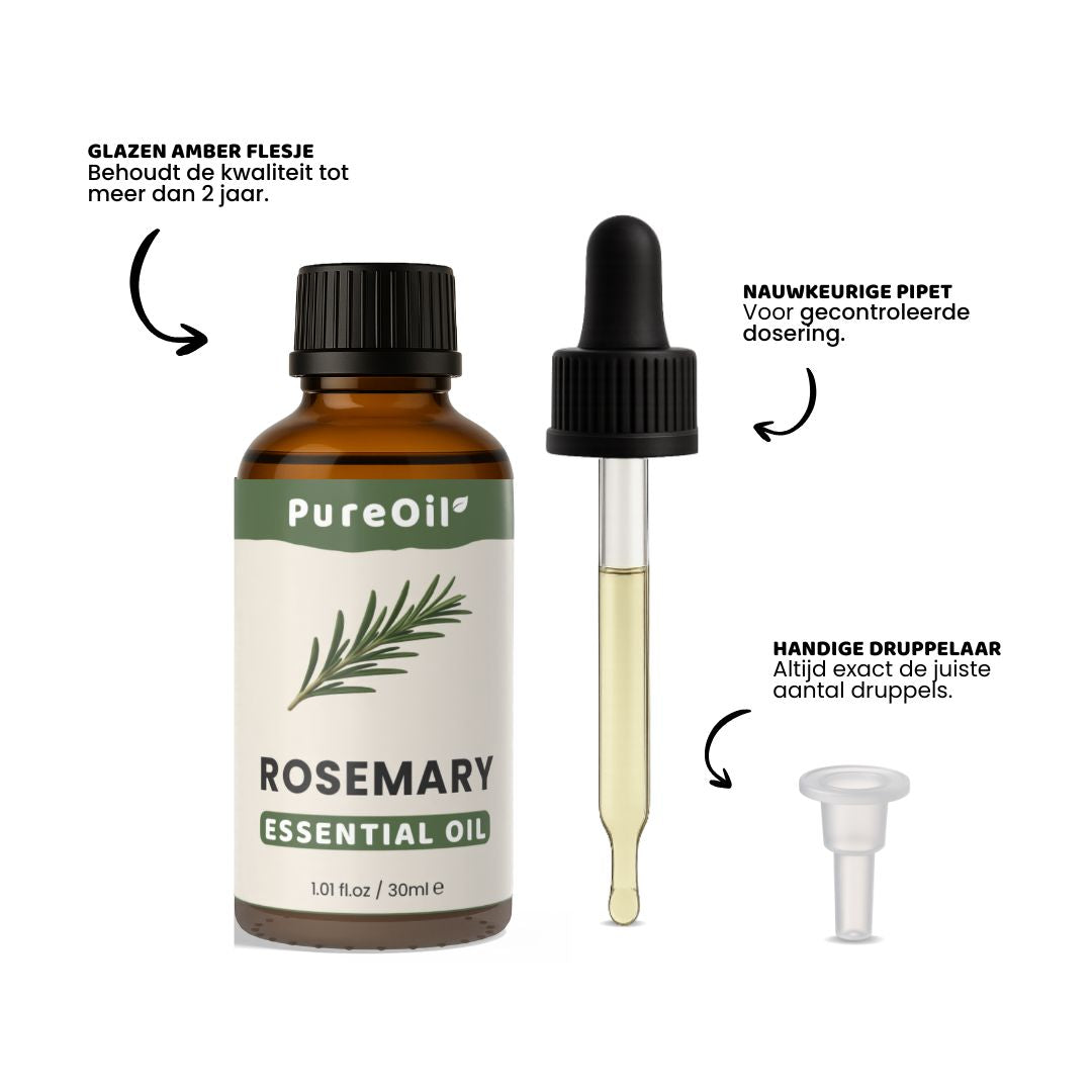 Rozemarijn Etherische Olie (30ML) - 100% Puur
